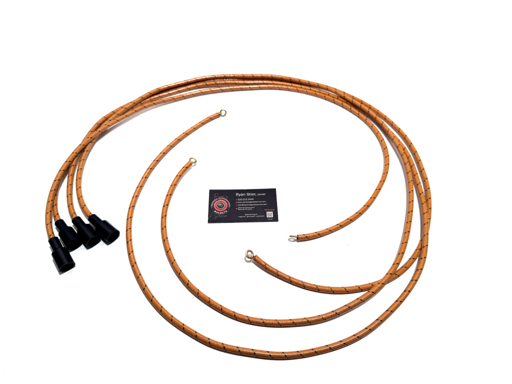 Case 18-32 Crossmotor Original Copper Core Spark Plug Wire Set